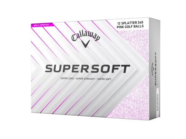 Callaway Supersoft Pink Splatter