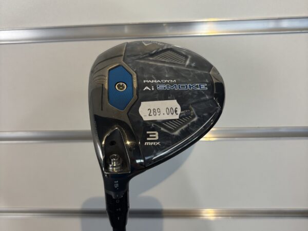 Callaway Paradym Ai Smoke Max puu 3, left