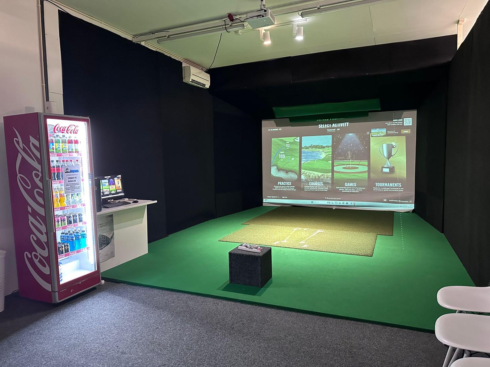 golfsimulaattori Nokialla - Tampereen läheisyydessa