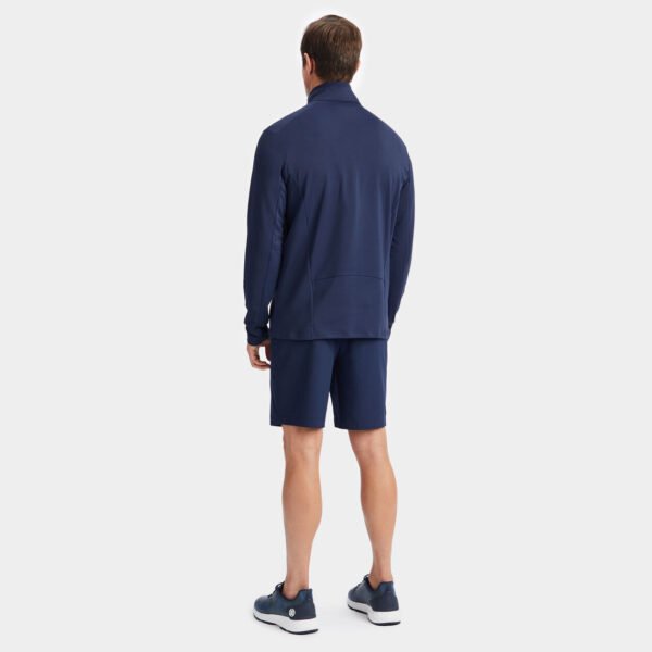 G/FORE Brushed Back Tech Quarter Zip Twilight - Image 3