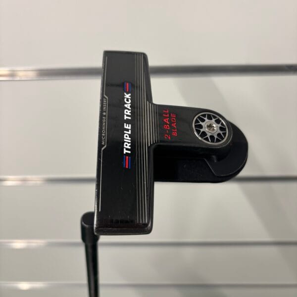 Odyssey 2-ball Blade Triple Track Putteri, Left